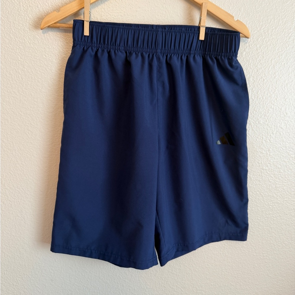 Adidas Kid's Deep Blue Athletic Shorts